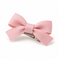 Activemere Pink Grosgrain-Style Bow Pet Hair Clip with Metal Alligator Clip