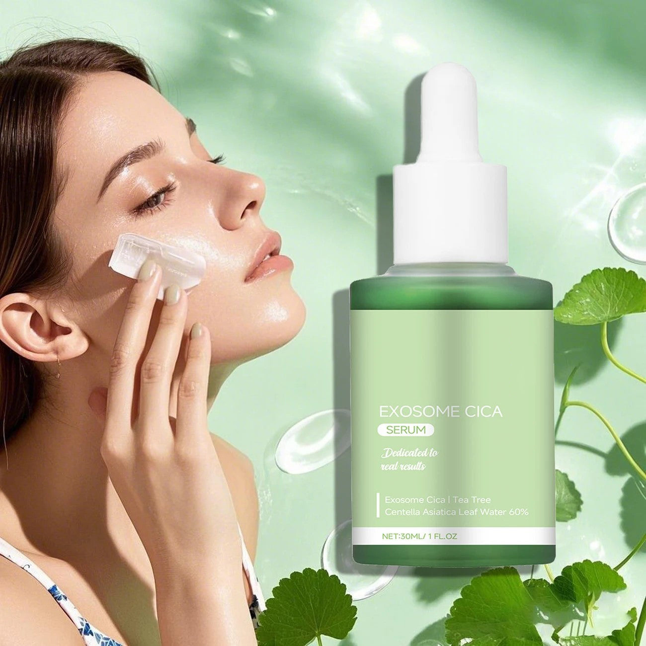 FacialSerum - Enrichedwith Licorice Extract And Hyaluronic Acid. Hydrates And Moisturizes The Skin -Retains Moisture for a Long Time Firms And Brightens The Skin - Suitable for All, a Must-Have for Care