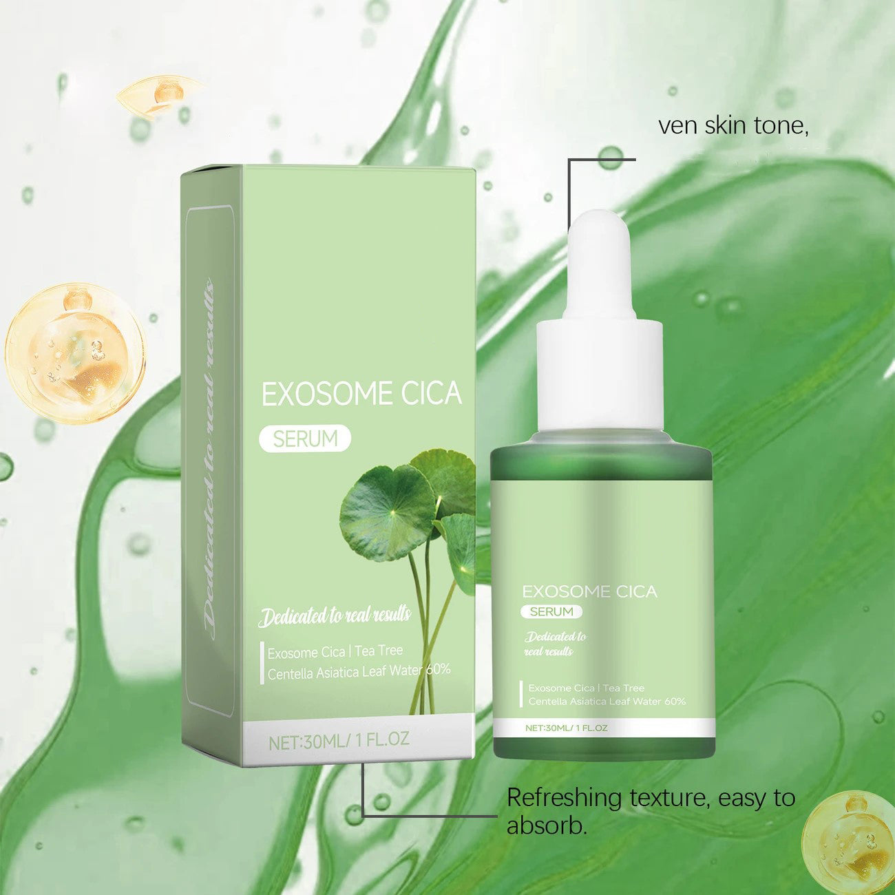 FacialSerum - Enrichedwith Licorice Extract And Hyaluronic Acid. Hydrates And Moisturizes The Skin -Retains Moisture for a Long Time Firms And Brightens The Skin - Suitable for All, a Must-Have for Care