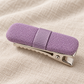 Activemere Lavender Textured Fabric Pet Hair Clip with Metal Alligator-Style Clip