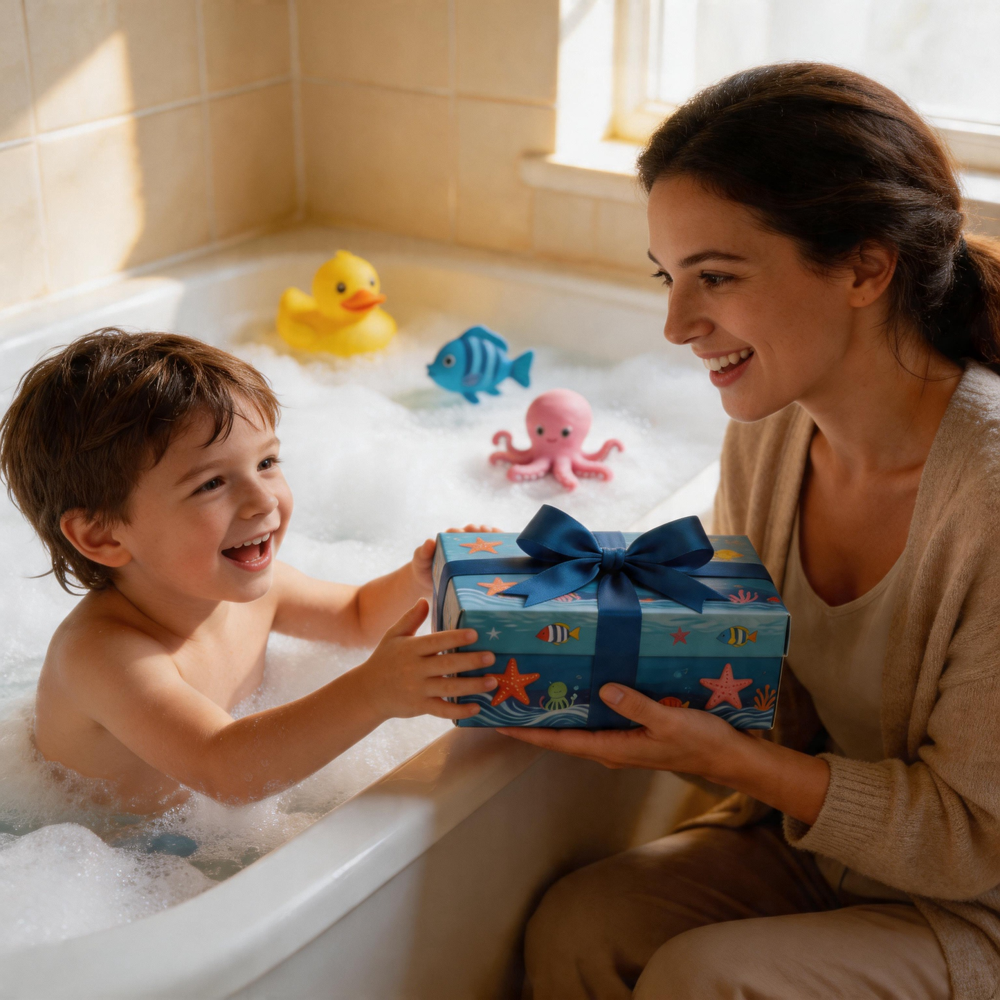 🔥 Limited Time – Save 70% Today 🛫 Gentle Kids Bath Bomb Set – Food-Grade Colors, Surprise Toys & Fun Bath Time Adventures ✈️